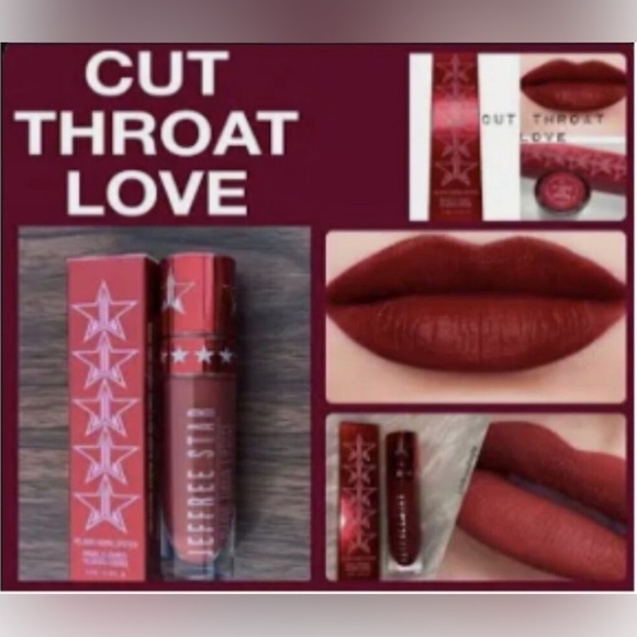 CUT THROAT LOVE - Jeffree Star Velour Liquid Lipstick - Picture 2 of 3
